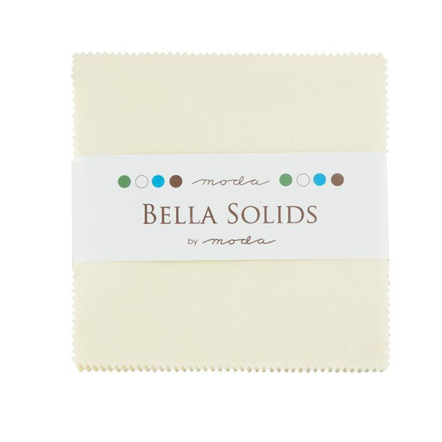 Bella Solids Charm Pack Snow