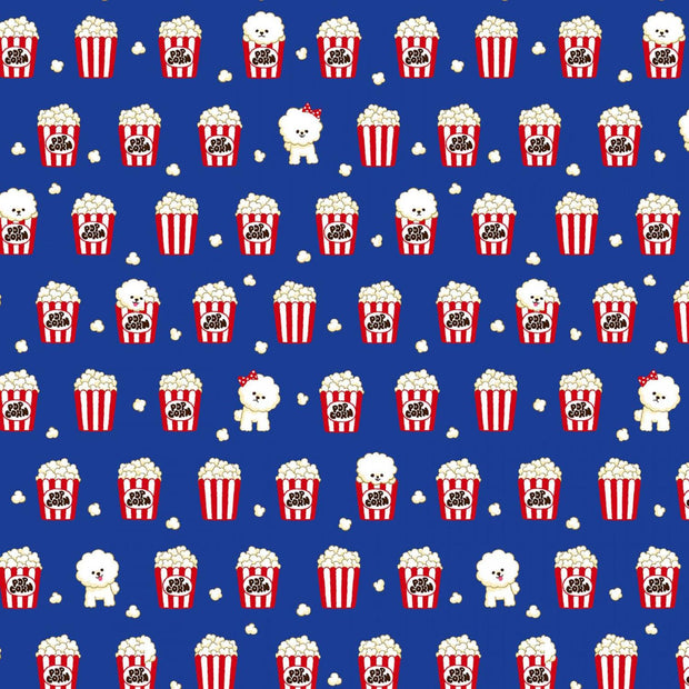 Disguise As Food Popcorn Blue