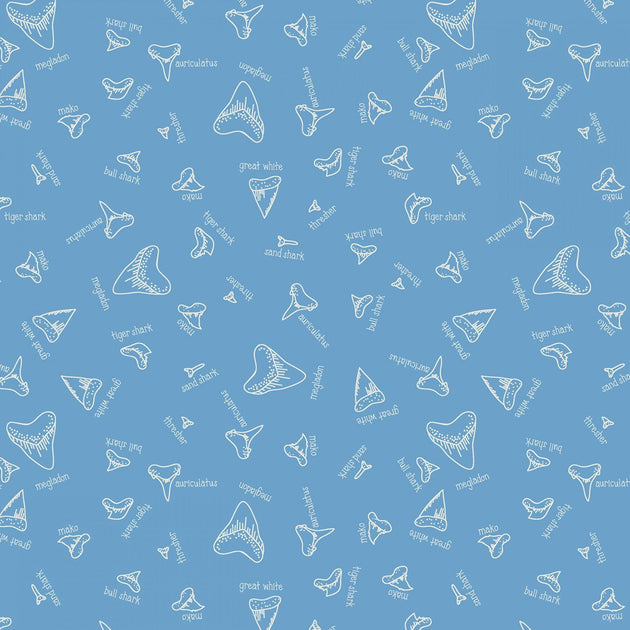 Riptide Fossils Blue – Sewing Arts