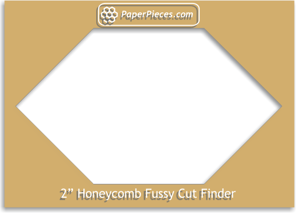 2" Honeycomb Fussy Cut Finder