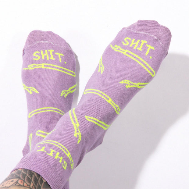 Shit (Seam Ripper) Socks