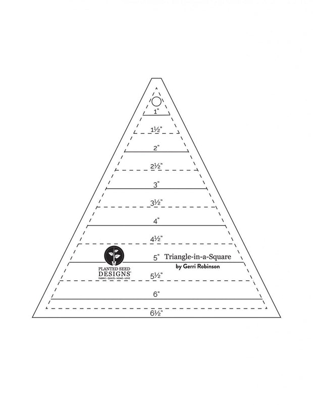 Triangle-In-A-Square Ruler Set