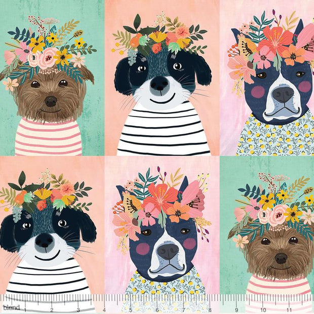 Floral Pets Floral Puppy in Multi