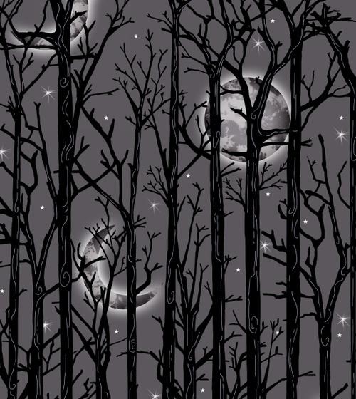 Fright Night Metallic Moonlit Gray