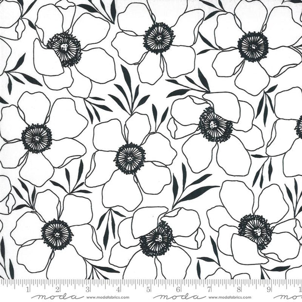 Illustrations Moody Florals Paper