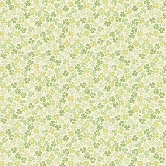 Lucky Charms Clover Field White