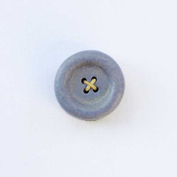 Magnetic Button of Shigaraki Ware Blue