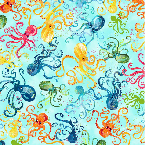 Ocean State Light Blue Octopus