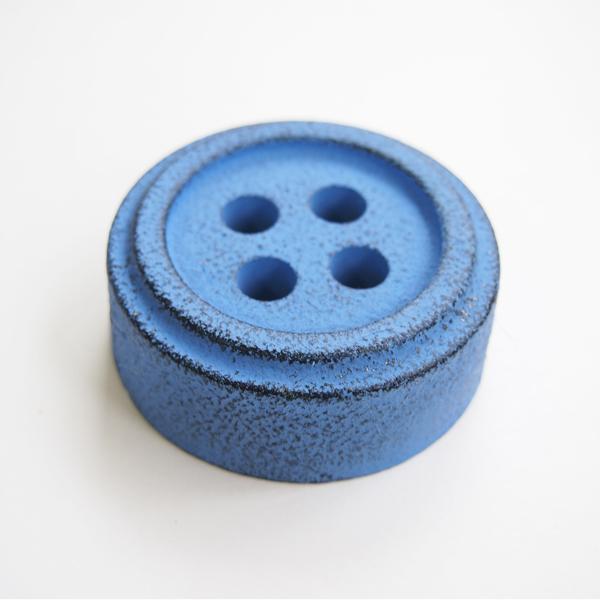 Pattern Weight of Nambu Ironware Blue
