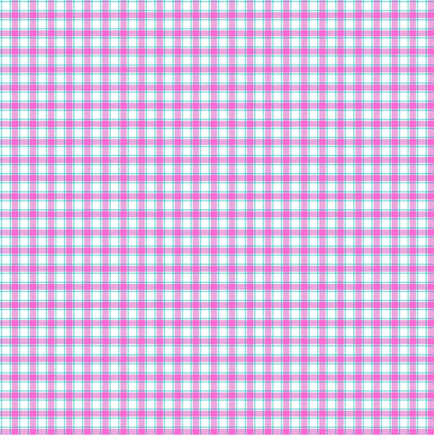 Piccadilly Tri Color Check Pink