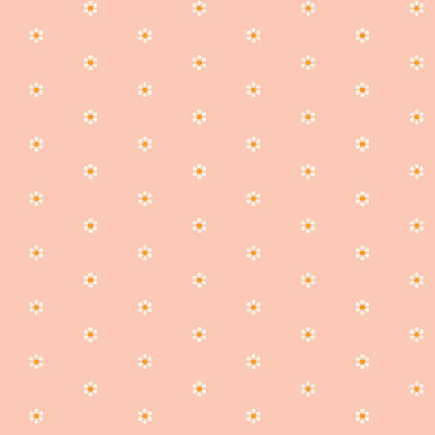 Rise and Shine Tiny Blooms Peach Blossom Sewing Arts