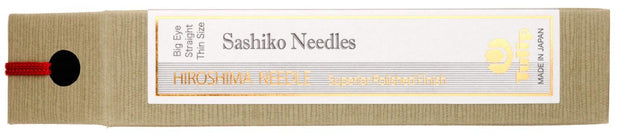 Sashiko Needles Big Eye Straight Thin Size