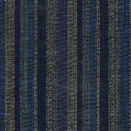 Sevenberry: Nara Homespun Blue Stripes