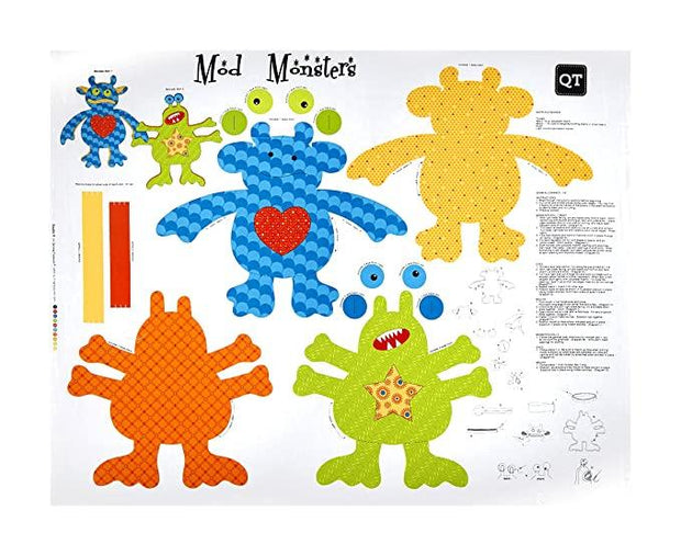Sew & Go Mod Monsters