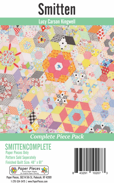 Smitten by Lucy Carson Kingwell Complete Paper Piece Pack