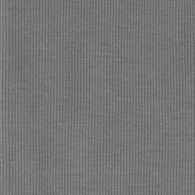 Solid Ribbed Knit Grey