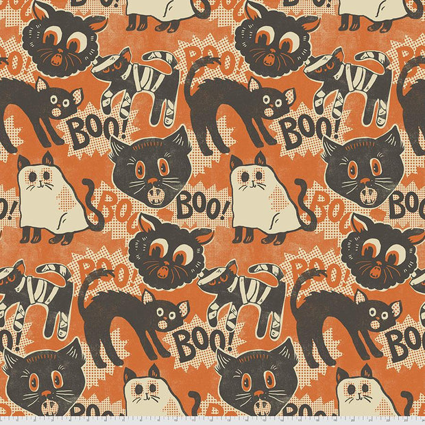 Spooktacular Scaredy Cat Orange