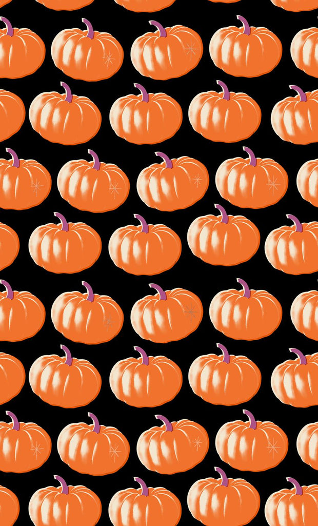Spooky Darlings Pumpkins Black