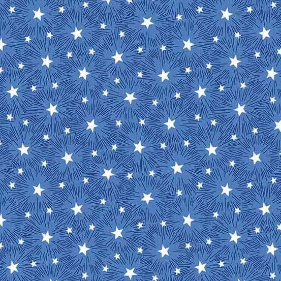 Stars and Stripes Starburst Blue