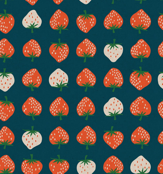 Strawberry & Friends Strawberry Canvas Blue Raspberry