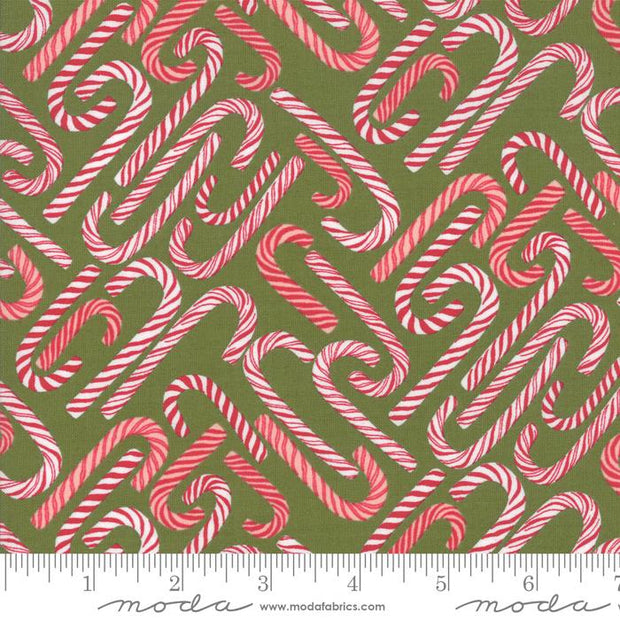 To Be Jolly Mistletoe Candy Canes Light Green