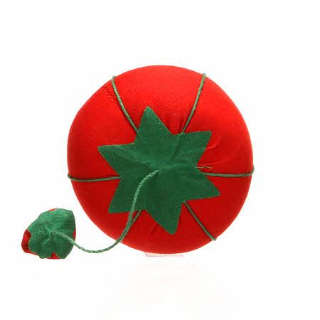 Tomato Pin Cushion with Emery