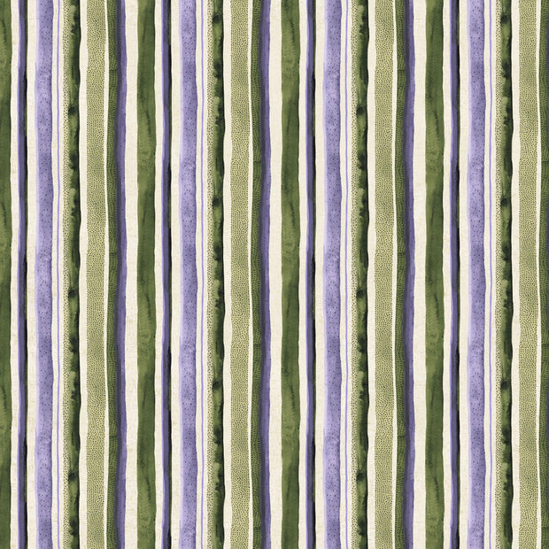 Wildflower Linen Stripes Purple